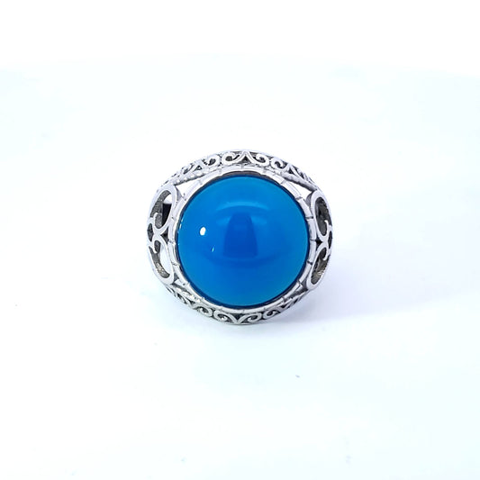 Blue Cabachon