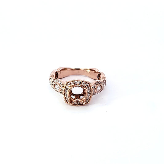 Diamond Semi-Mount Ring