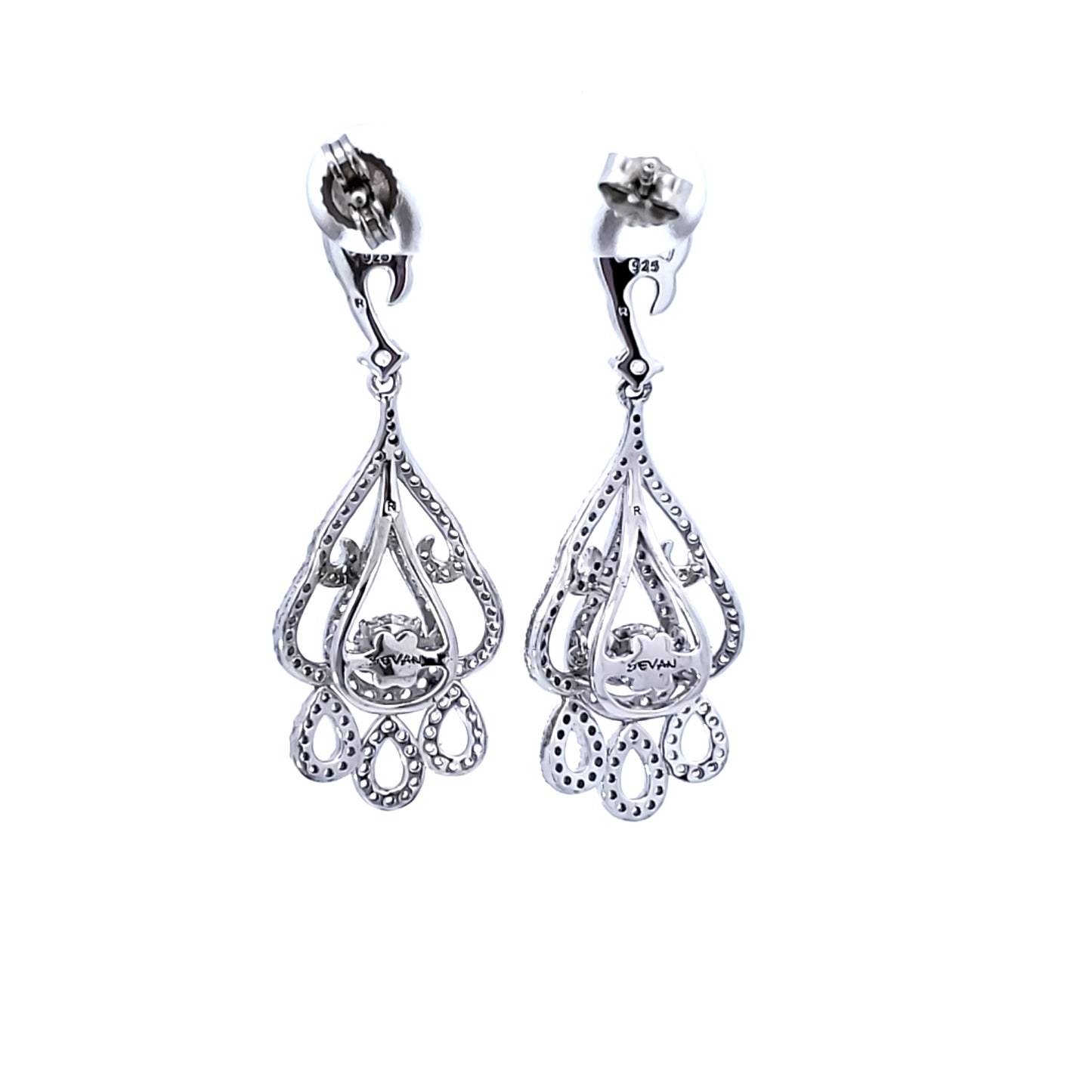 S/Silver (W/ Stones) Earring