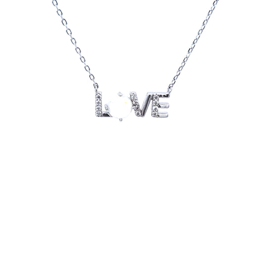 S/Silver (W/ Stones) Necklace