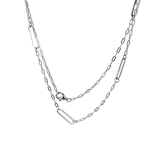 S/Silver (No Stones) Chains - Women'