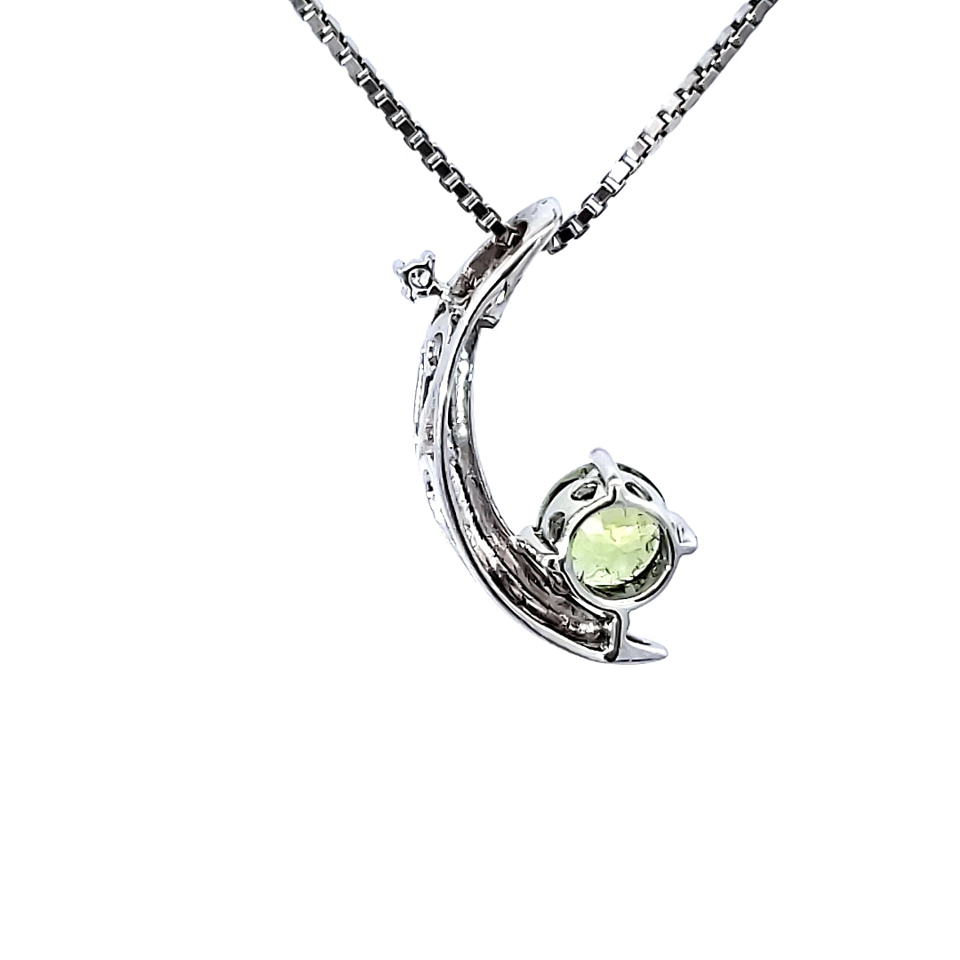 S/Silver (W/ Stones) Pendant