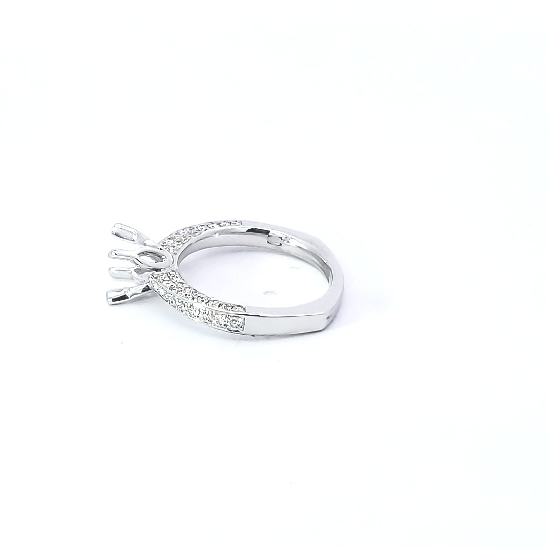 Diamond Semi-Mount Ring