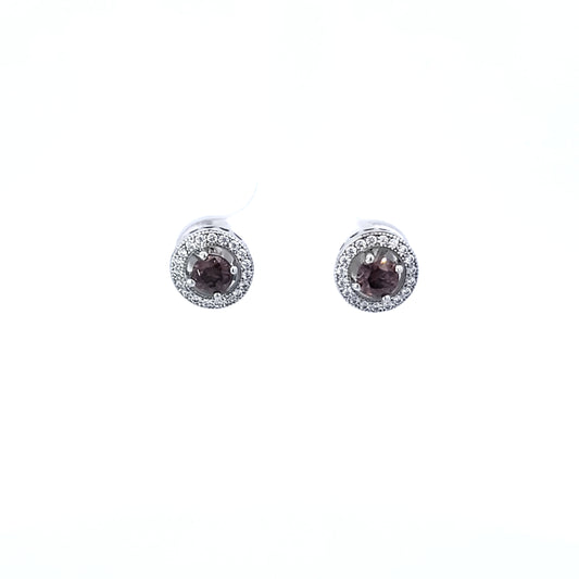 S/Silver (W/ Stones) Earring