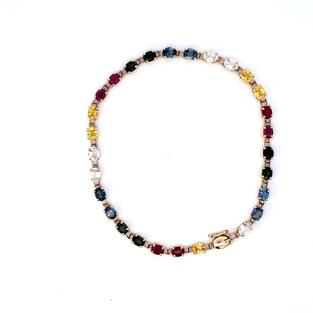 Colorded Stone Bracelet