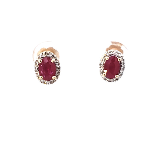 Colored Stone Earring