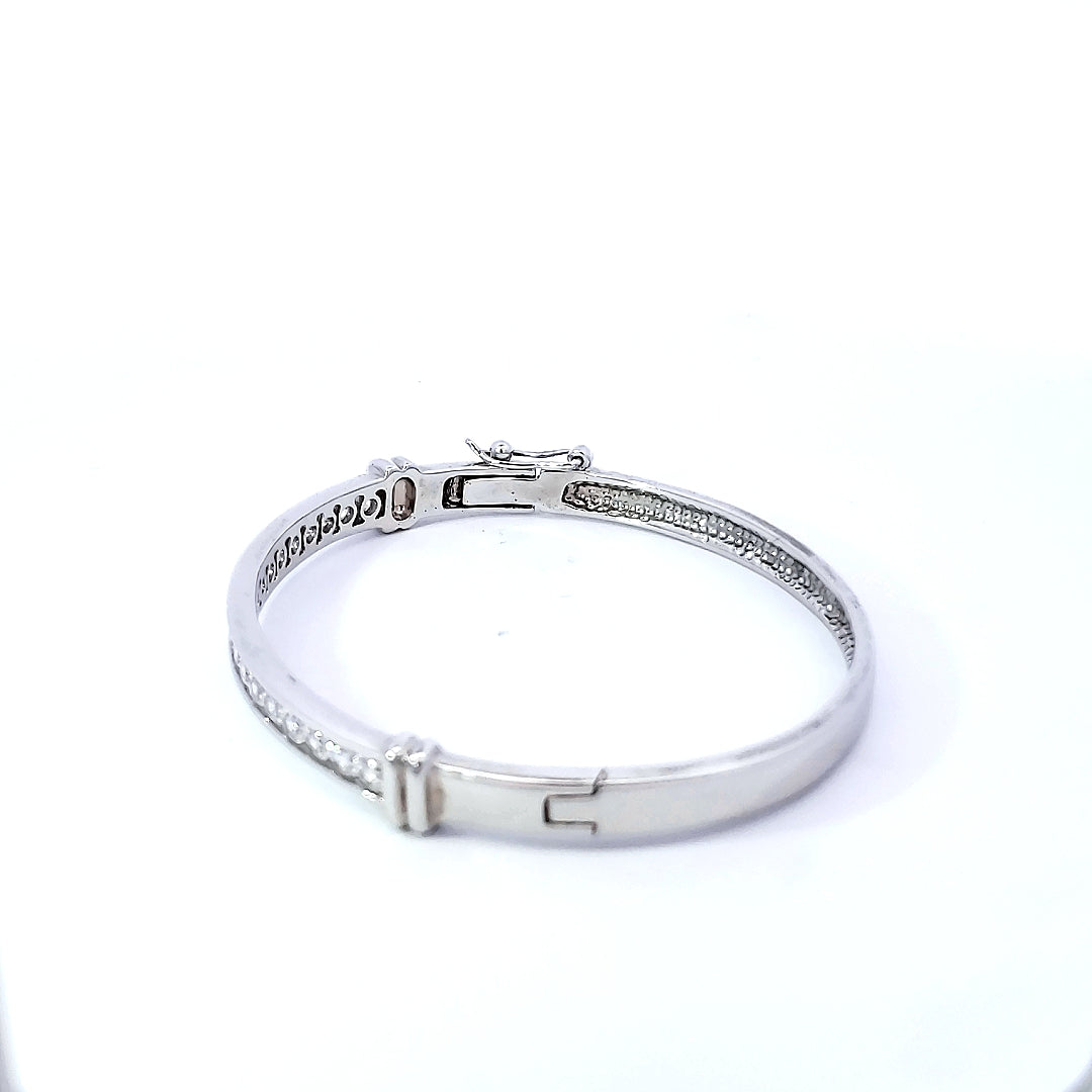 S/Silver (W/ Stones) Bracelets - Women'