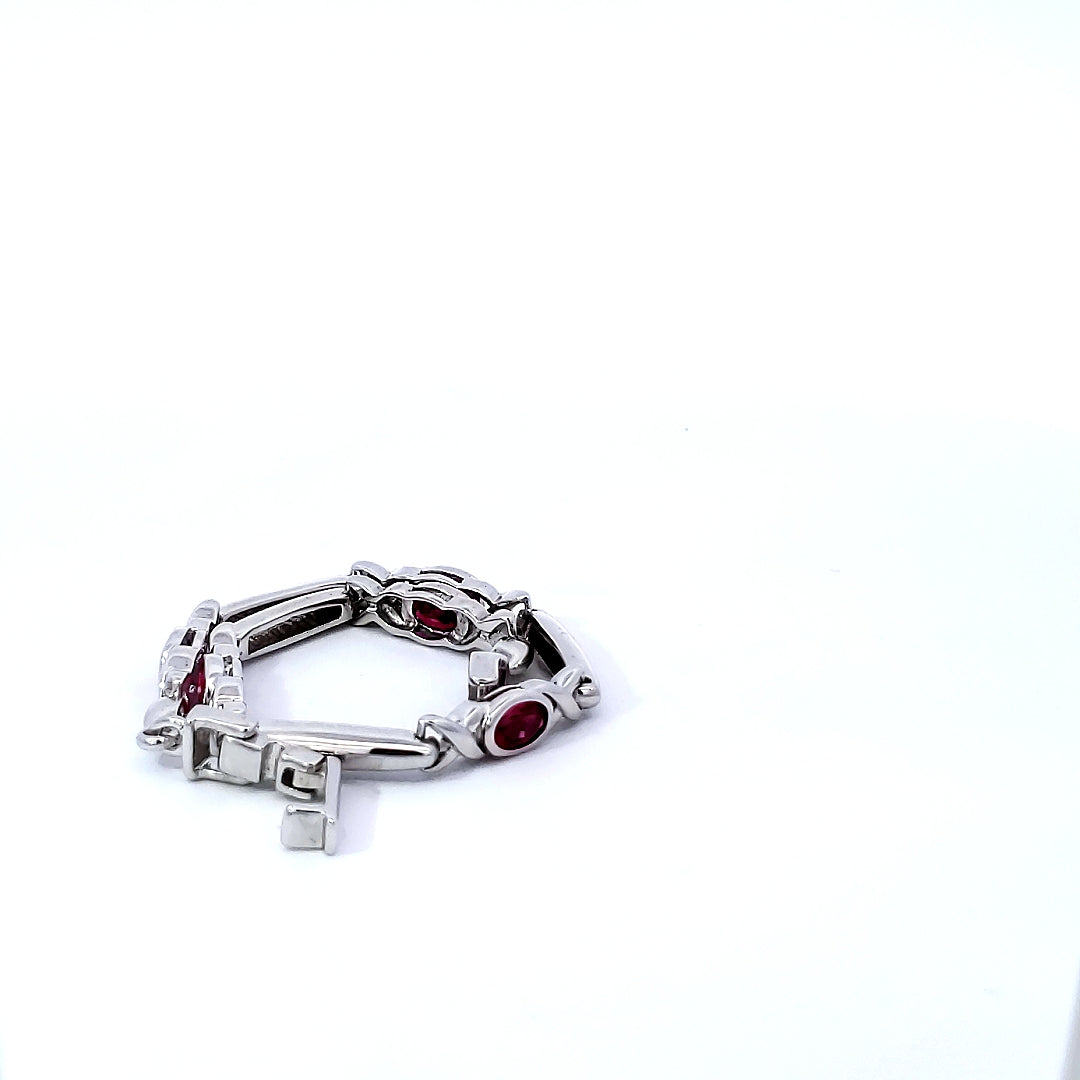 S/Silver (W/ Stones) Bracelets - Women'